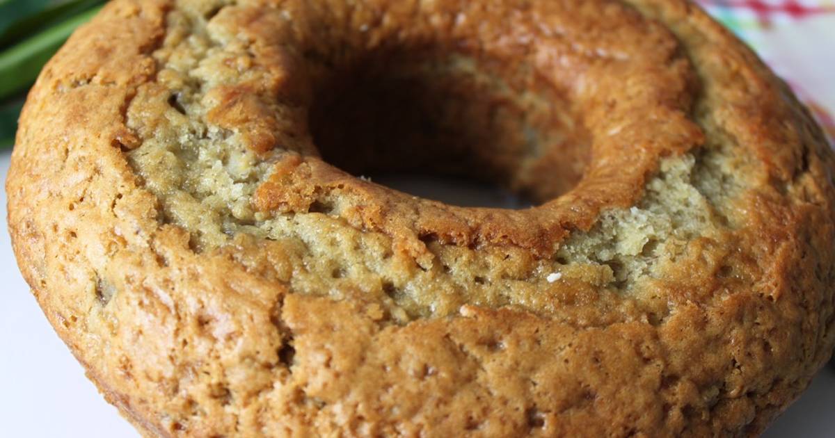 Resep Banana sponge cake