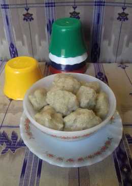 Baso daging sapi homemade(blender)