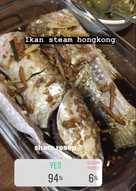 Ikan steam hongkong rumahan