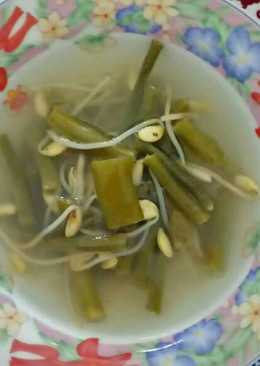 Sayur Asem Taoge Dele