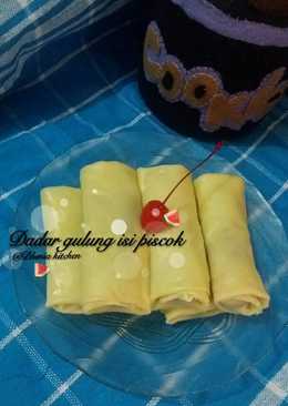 Dadar gulung isi piscok (pisang coklat)ðŸŒðŸ«