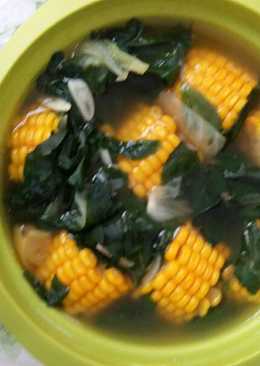 Bening daun Katuk & jagung