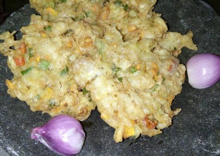 Resep Bakwan rebon Dari iis puspita sari