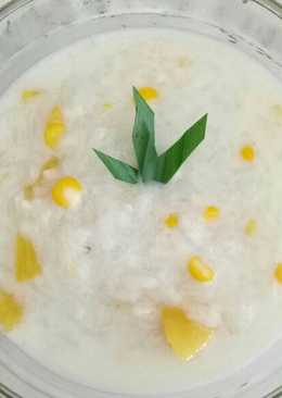 Bubur ketan jagung nangka