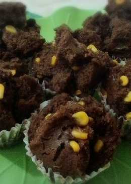 Bolkus Coklat Jagung (eggless)