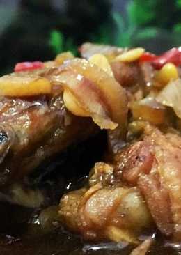 Chiken wings saus mentega