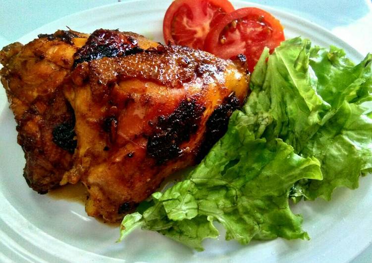 cara membuat Ayam Bakar Templon