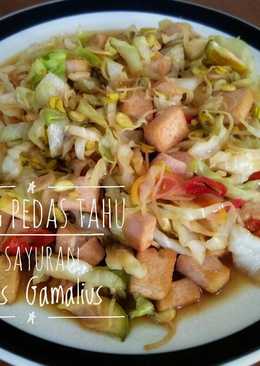 Oseng Pedas Tahu & Sayuran