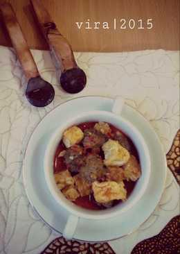 Sayur Santen Tahu Tempe dan Printil