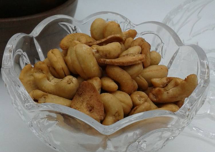 resep makanan Kacang Mete Goreng Gurih