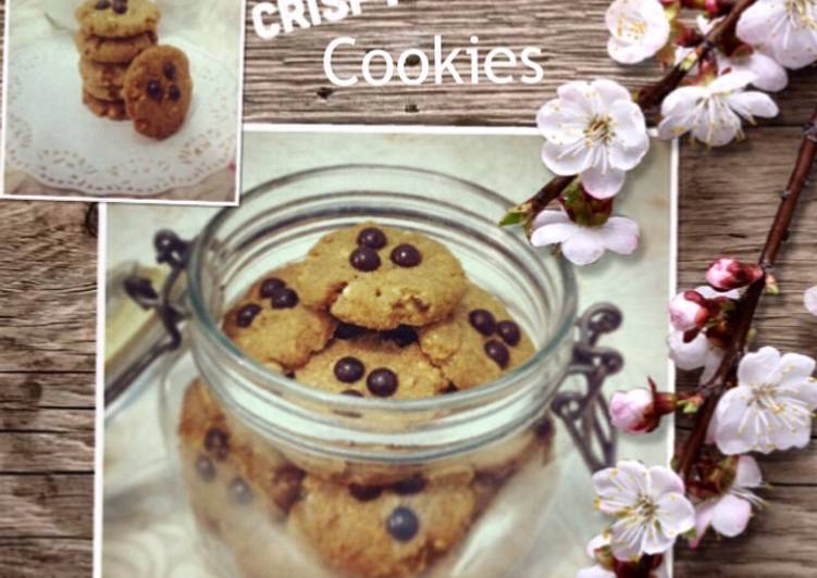 bahan dan cara membuat Crispy Choconuts Cookies