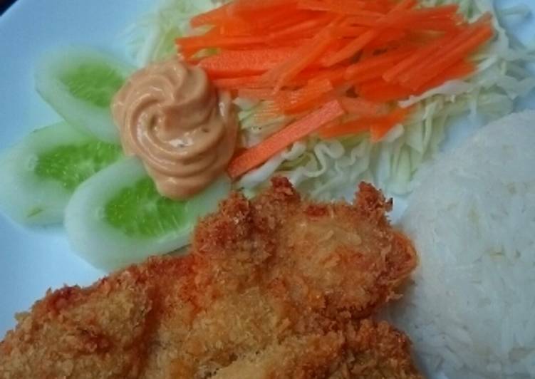 resep makanan CHICKEN KATSU HOMEMADE