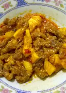 Daging Asam Pedas Manis