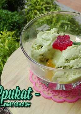 Es Krim Alpukat Simple (cuma 4 bahan)