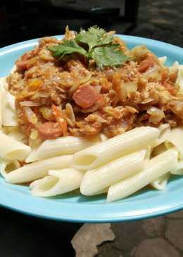 Penne Saus Sosis Ayam Pedas (PR_Pasta)