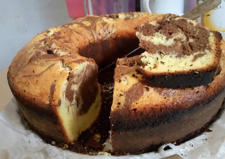 Resep Marmer cake Kiriman dari louisa iva giarto