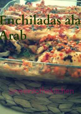 Enchiladas ala Roti Arab