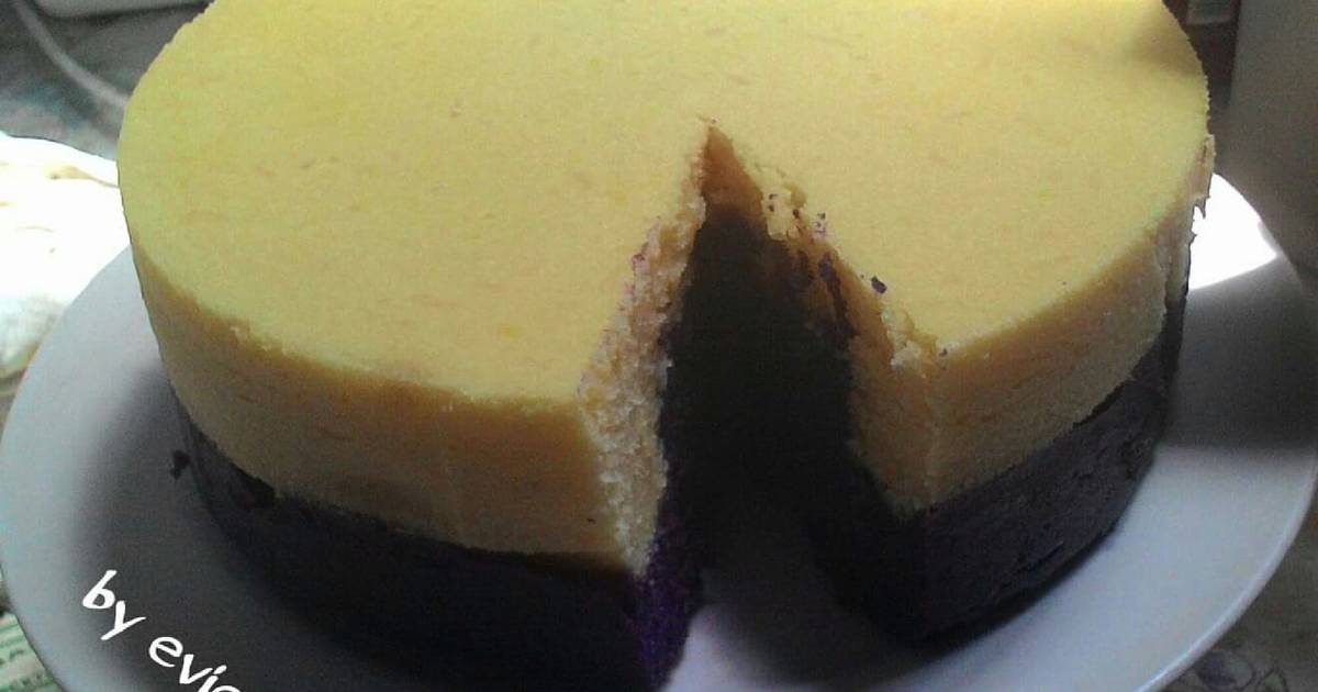 Resep Bolu Kukus Keju Ubi Ungu