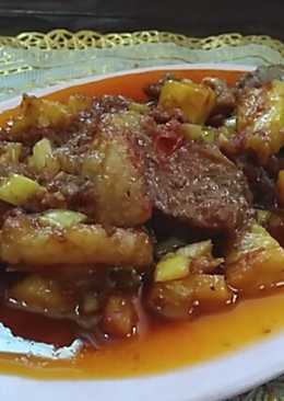 Daging Masak Nanas 