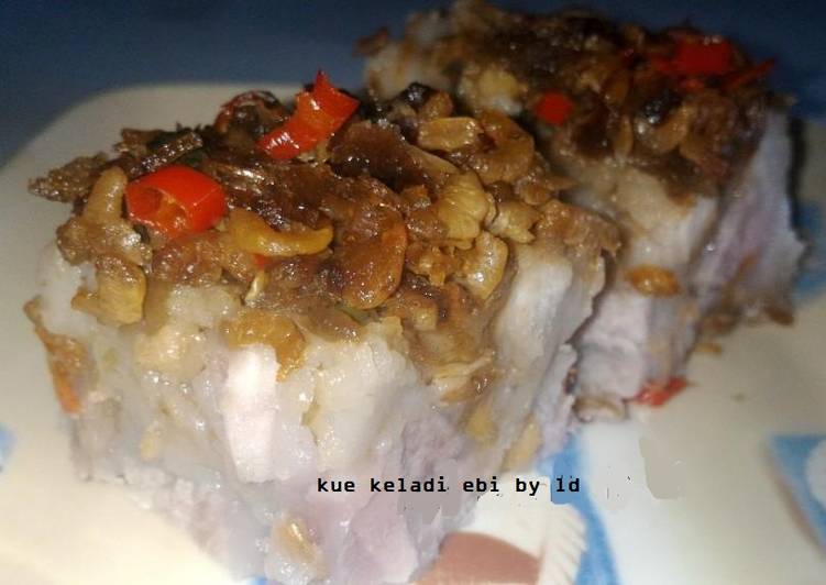 resep masakan Kue Keladi Ebi