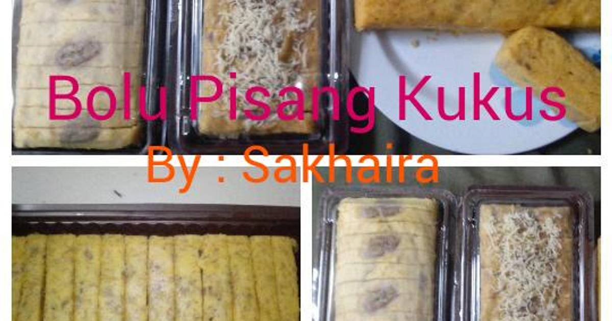 Resep Bolu Pisang Kukus Ala Sakhaira