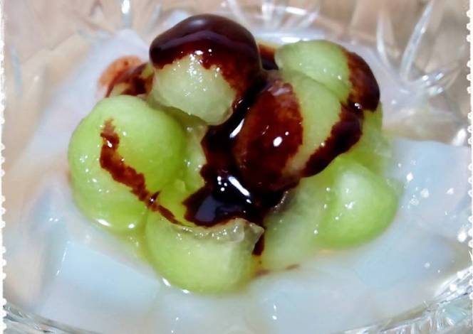 Es melon salju