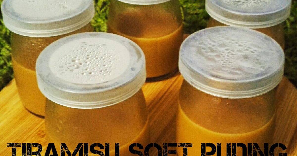 Resep Tiramisu Soft Puding