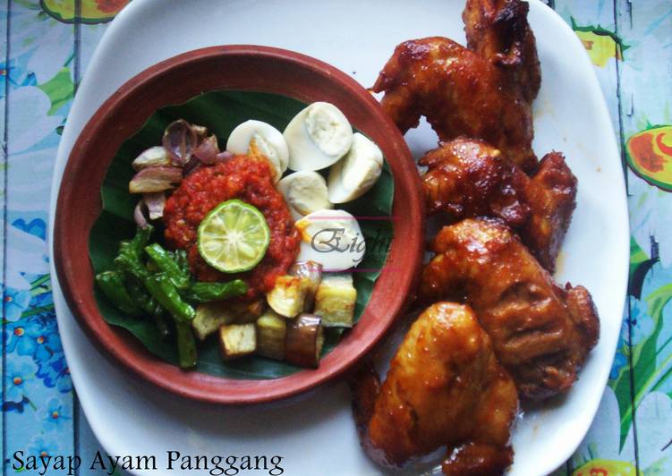 gambar untuk resep makanan Sayam  Ayam Panggang & Sambal Raja