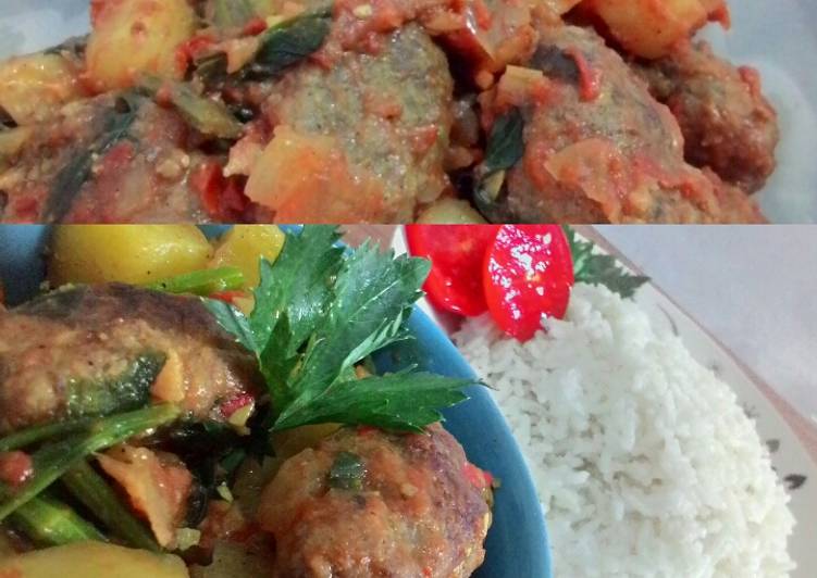 Resep Kebab Daging rempah saus seledri Kiriman dari Yesi Intasari