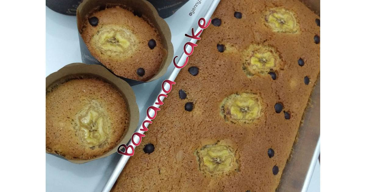 Resep Moist and yummy Banana Cake