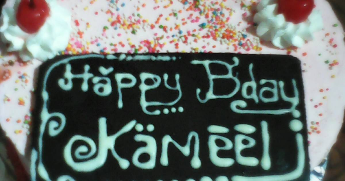 Resep Birthday Cake