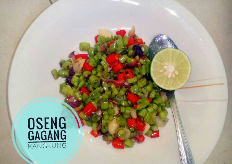 resep Oseng gagang kangkung