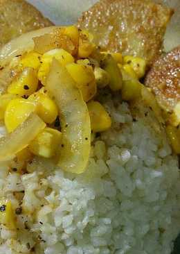 Galantin Ayam Saus Jagung Lada Hitam