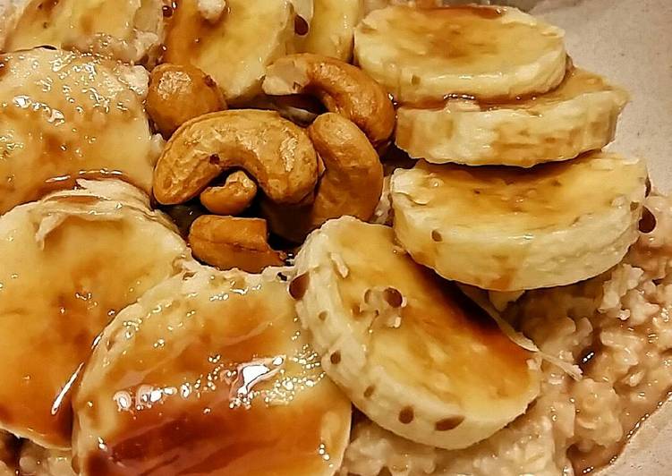 resep masakan Banana oat