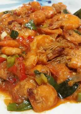 Udang asem manis