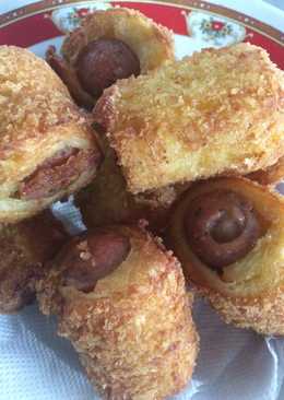 Roti goreng sosis