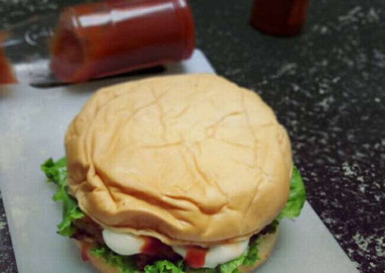 gambar untuk cara membuat Beef burger