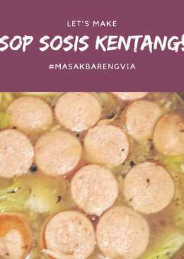 Sop Sosis Kentang Simple