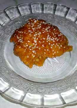 Ayam krispi saus pedas (richeese)