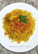 Nasi Biryani versi pressure cooker listrik