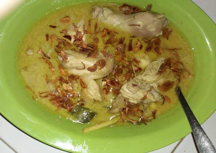 cara membuat Opor Ayam Menu Sahur untuk suamiku