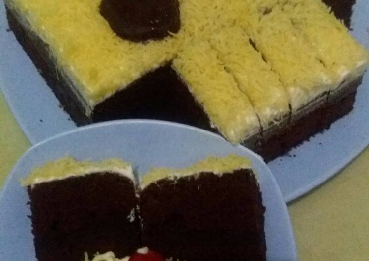 gambar untuk cara membuat Brownies Kukus ny Liem