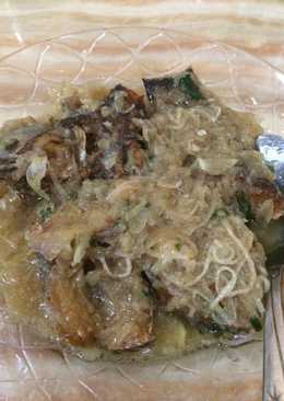 Ikan haruan(gabus)masak kecap