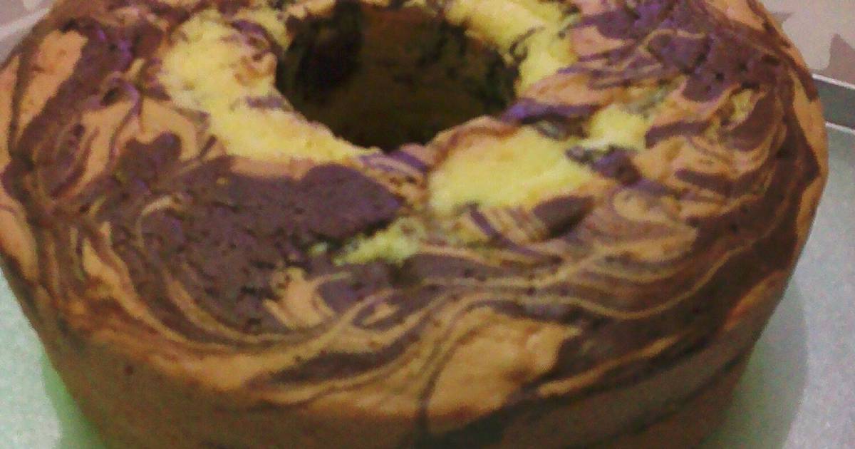 Resep Cake Marmer dk
