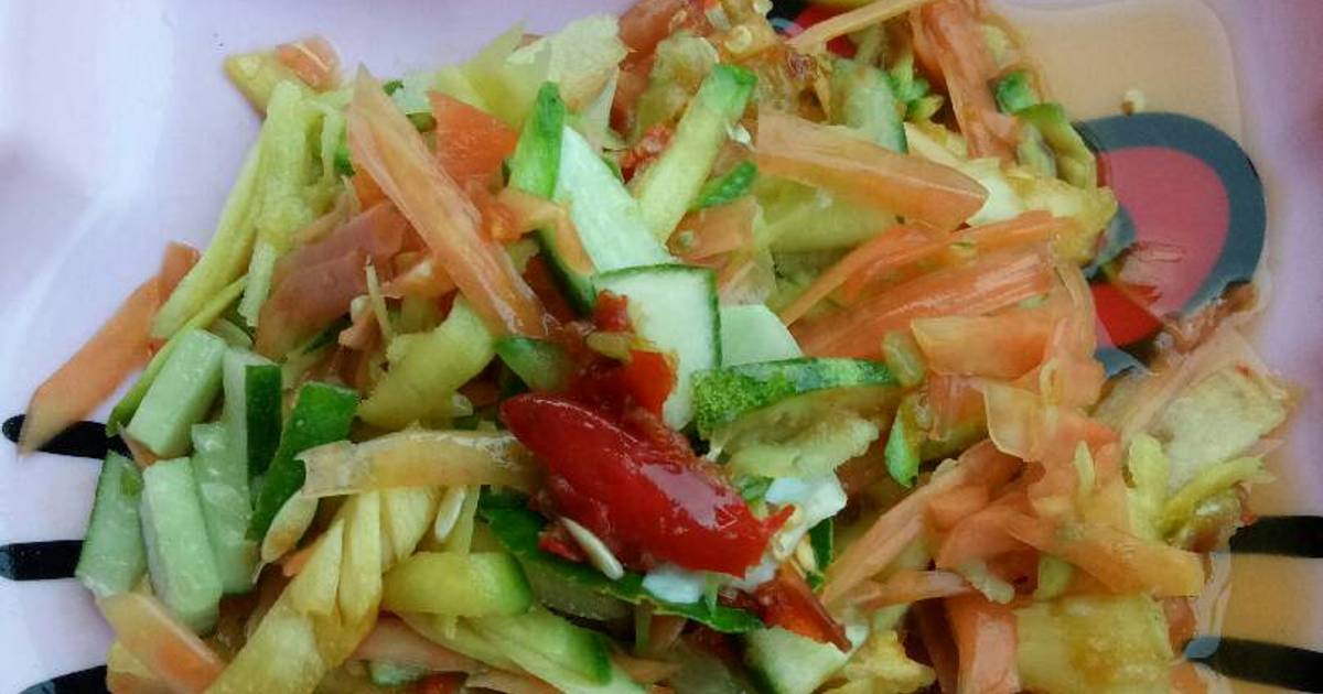 346 resep rujak lotis enak dan sederhana Cookpad