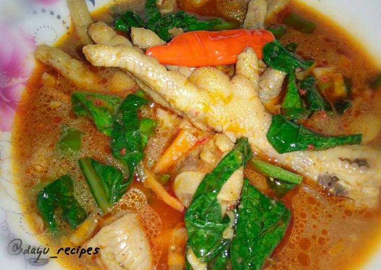 gambar untuk resep Seblak ceker sayur ala Mrs. Manan