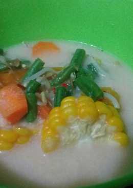 Sayur Lodeh campur campur suka suka