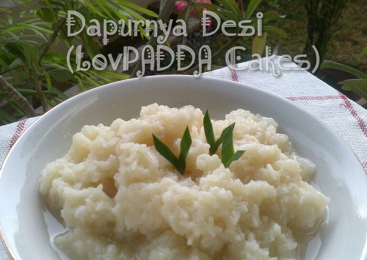 Resep TAPE KETAN PUTIH oleh FB : Desi Eka Mulyawati (IG 