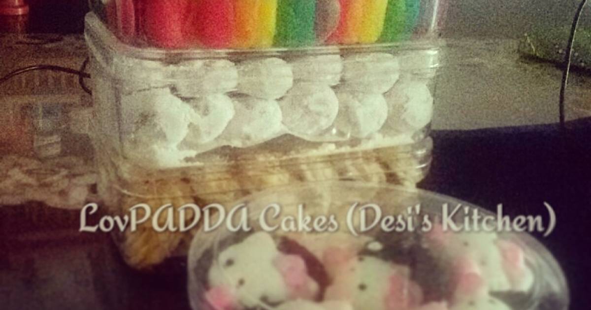 Resep LIDAH KUCING RAINBOW
