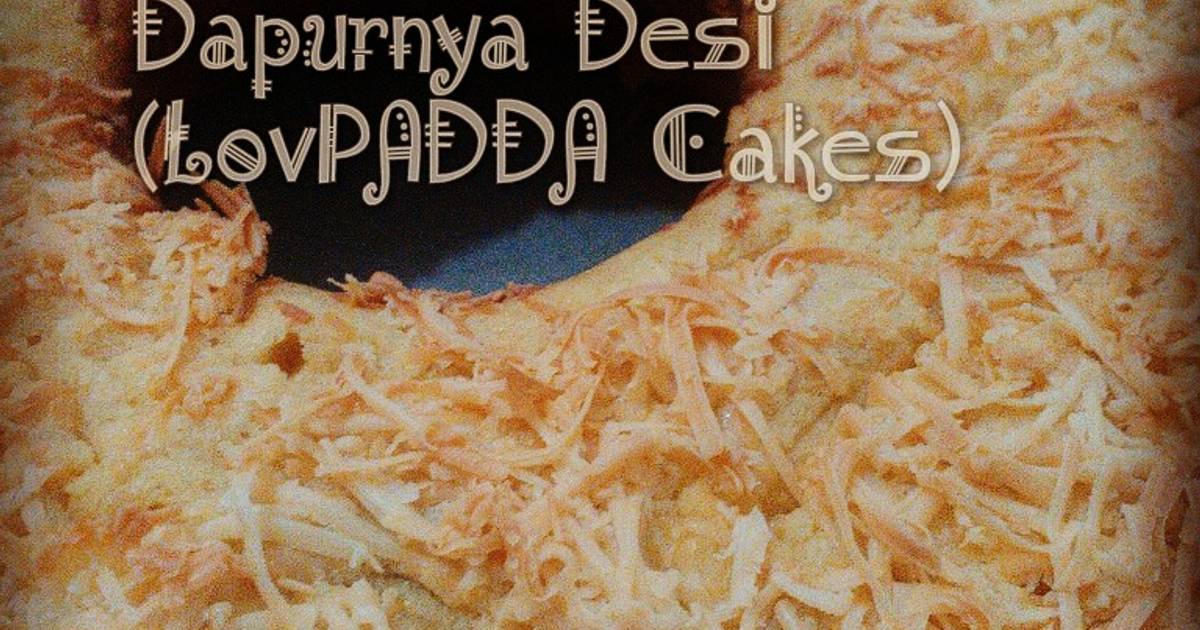 Resep BOLU TAPE KEJU